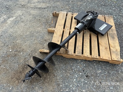 2026 GIYI 12 in Mini Skid Steer Auger (Unused)