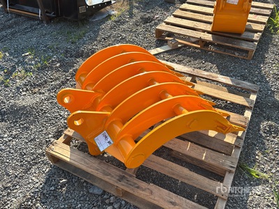 2026 GIYI 31 in Excavator Rake - Fits Cat 305 (Unused)