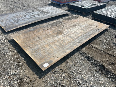 2026 SKLP 5 ft x 10 ft (0.4 in Thick) Steel Plates (Unused)