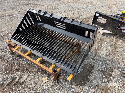 2026 GIYI GY-RB66 66 in Rock Skid Steer Bucket (Unused)