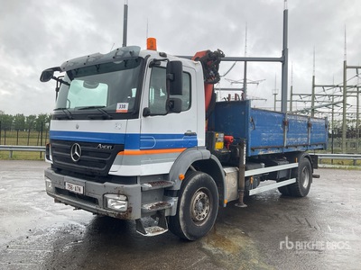 2009 Mercedes-Benz Axor 1924 4x2 Tipper Truck w/Crane