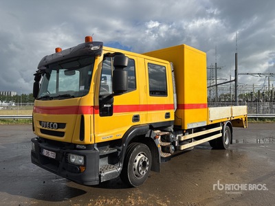2009 Iveco Eurocargo 120E18EEV 4x2 Crew Cab Service Truck