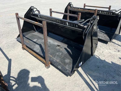 2026 GIYI GY-KH72F Skid Steer Bucket (Unused)