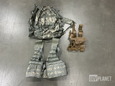 (15) Pistol Holster, (7) Fighting Load Carriers & (9) Assault Packs
