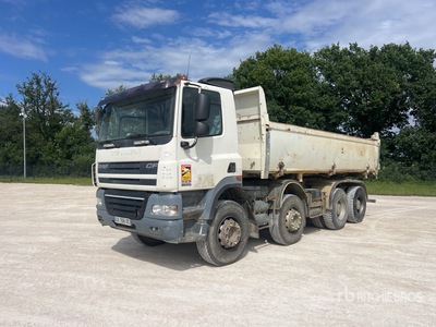 2007 DAF CF85.410 8x4 Camion Benne Tri/A Dump Truck
