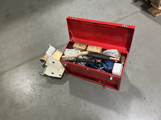 (1) Tool Kit, (2) Motors, (2) Engine Brackets & Assorted Items