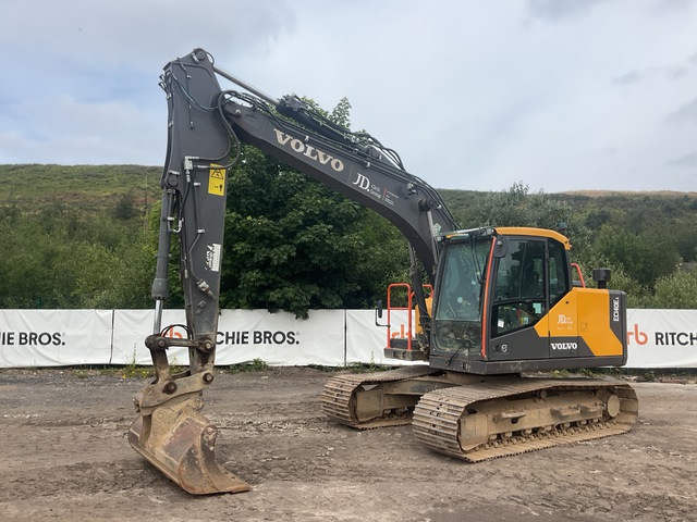 2021 Volvo EC140EL Tracked Excavator