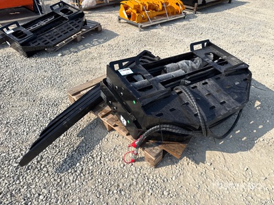 2026 GIYI GY-SF60 Side shift Skid Steer Forks (Unused)