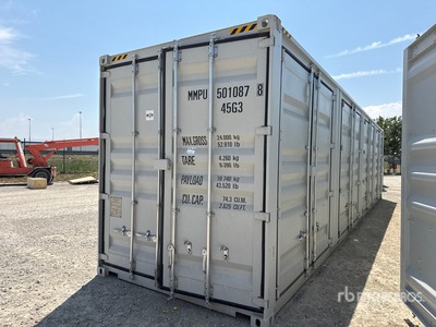 2026 40 Ft One-Way High Cube Storage Container (Unused)