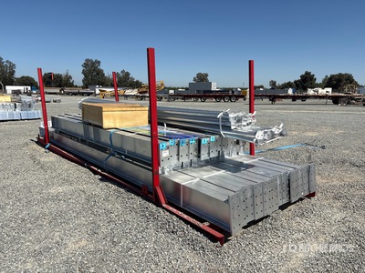 2026 BLUESEA L100FT x W50 FTx H18FT x 18 ft Steel Frame Only Storage Building (Unused)