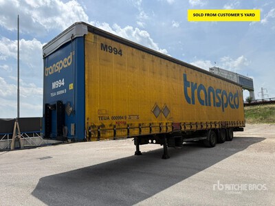 2018 Kogel S24-1 C6V 5J11 SN 24 Tri/A Zijtrailer met gordijn