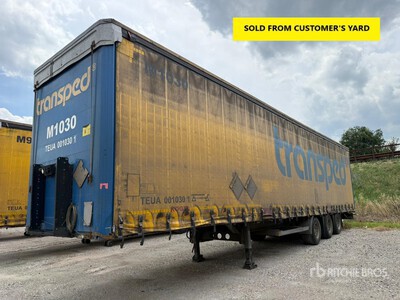 2018 Kogel S24-1 C6V 5J11 SN 24 Tri/A Zijtrailer met gordijn