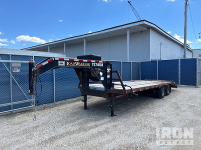 2014 Diamond T 25 ft T/A Gooseneck Remolque Portamaquinaria
