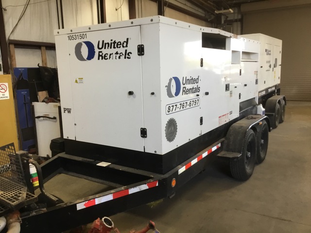 2016 Cummins C150D2RE Mobile Generator Set (Inoperable)
