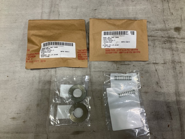(668) Compression Springs, (329) Disc Springs, (4) Flat Springs & Assorted Items