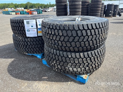 Quantity of (4) 20.5R25 snow Tires (Unused)
