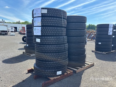 Quantity of (16) 11R22.5 Megamile ATD Tires