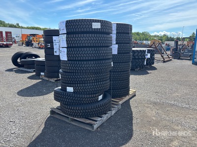 Quantity of (16) 11R22.5 Megamile ATD Tires