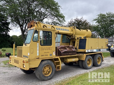 2001 Gradall XL4100 6x4 Highway Wheeled Excavator