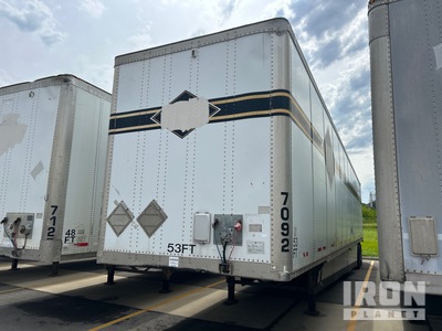 Wabash DVCVHPC 53 ft x 102 in T/A Gesloten aanhangwagen