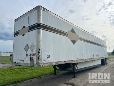 Vanguard Vip MAXCUBE 53 ft x 102 in T/A Van Trailer