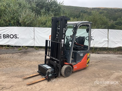 2020 Toyota 8FBE15T 1500 kg Electric Forklift