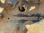 Frame Stamp Serial Number/VIN Photo