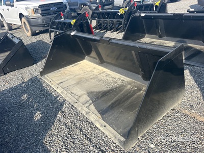 All-Star 80 in Snow/Litter Skid Steer Bucket (Unused)