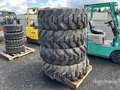Quantity of (4) 17.5-25 L-2 اطارات المواصلات (Unused)