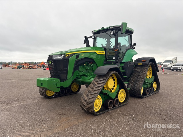 2021 John Deere 8RX 370 Track Tractor