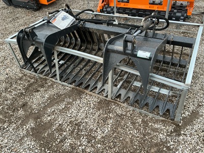2026 ARTEER RGB-84W 84 in Rock Skid Steer Grapple Bucket (Unused)
