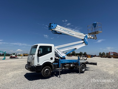 2016 Socage 28D 28 m on 2016 Nissan Cabstar 35.12 NT400 Bucket Truck