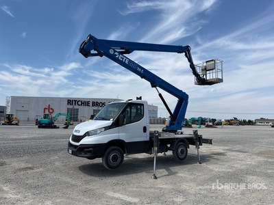 2022 CTE MP 24C 24 m on 2022 Iveco 35S14 Camión con Canastilla