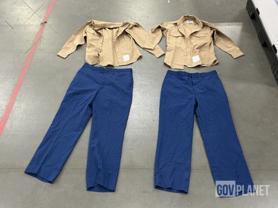 (100) Men's Shirts & (100) Pairs of Men's Trousers