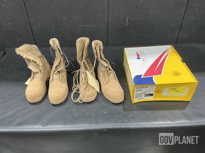 (34) Pairs of Combat Boots