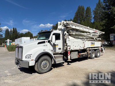 2019 Concord CCP-32XZ4-170 105 ft on 2019 Kenworth T880 6x4 Autocarro pompa calcestruzzo