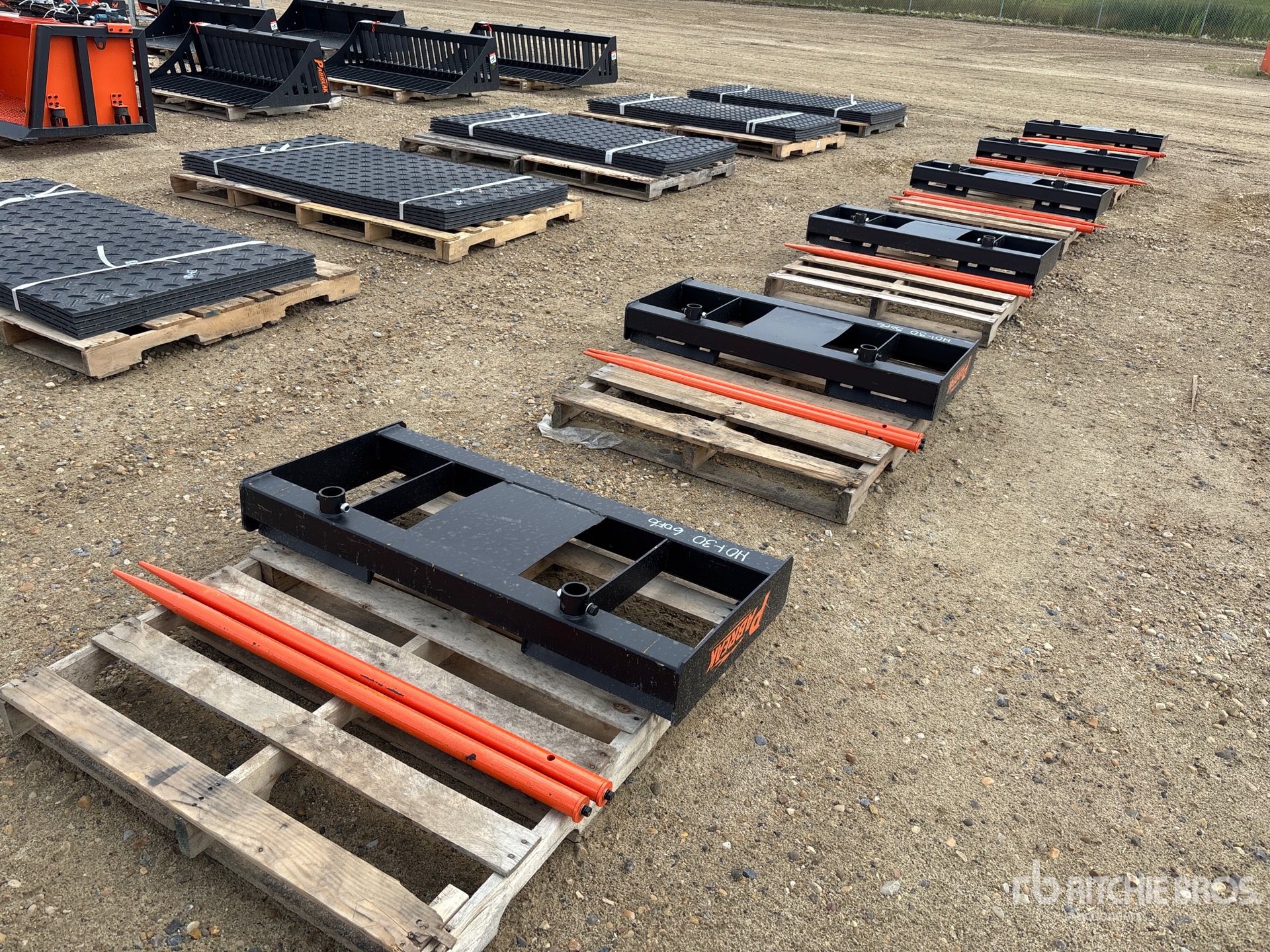 Quantity of (6) 2026 PABREAK GCC56 45 in Skid Steer Bale Spear (Unused)