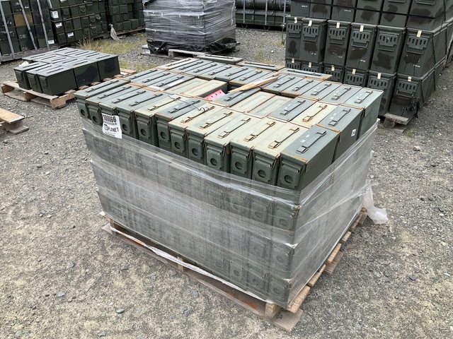 (158) M19A1 Ammo Cans - For 7.62mm