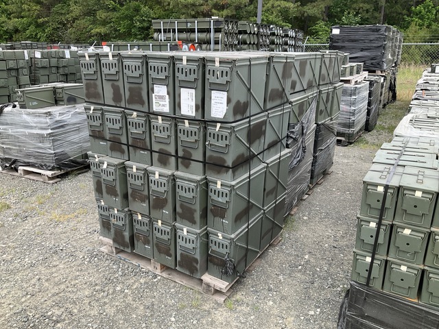 (144) M548 Ammo Cans