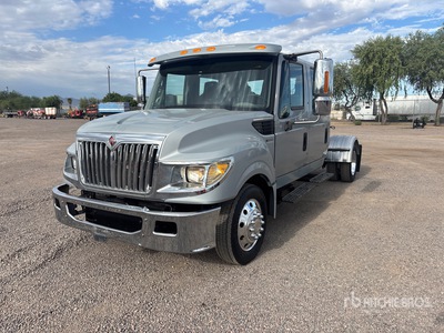2012 International TerraStar 4x2 Crew Cab Versatile Hauler Truck