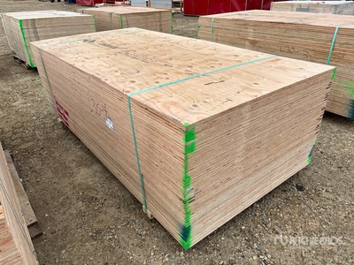 Quantity of (50) 4 ft x 8 ft 5/8 in CSP/DFP No Stamp Compensato