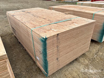 Quantity of (40) 4 ft x 8 ft 3/4 in CSP/DFP No Stamp Compensato