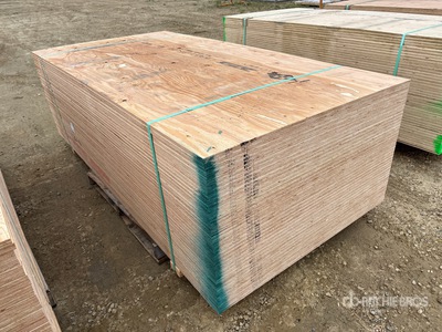 Quantity of (40) 4 ft x 8 ft 3/4 in CSP/DFP No Stamp Compensato