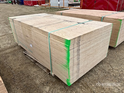 Quantity of (40) 4 ft x 8 ft 3/4 in CSP/DFP No Stamp Compensato
