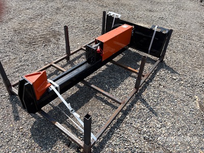 2026 GIYI GY-HLS82 25 in Skid Steer Log Splitter (Unused)