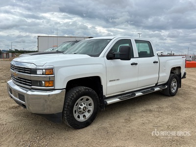 2018 Chevrolet Silverado 3500HD 4x4 Crew Cab Pickup (Inoperable)