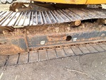 Undercarriage with Left Track Tensioner