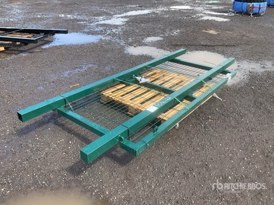 1200 mm x 2300 mm Steel Pedestrian Driveway Gate (Unused)