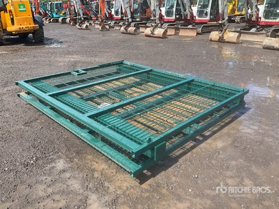 5800 mm x 2400 mm Steel Driveway Gate (Unused)