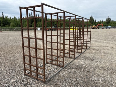 3 ft Wide x 7 ft High x 20 ft Long Steel Rack
